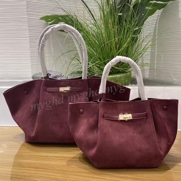 

Women Shoulder Bag Small 45cm/Large 53cm Fashion Totes With Dust Bag 30450, #1 frosted wine red