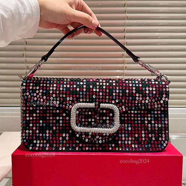 

Colored Dia Designer Crossbody Purse Weekend Handbags Wallet Women Shoulder Bags Mirror Quality Sliding Chain Smaller Baguette Dinner Tote Bag, Multi-color