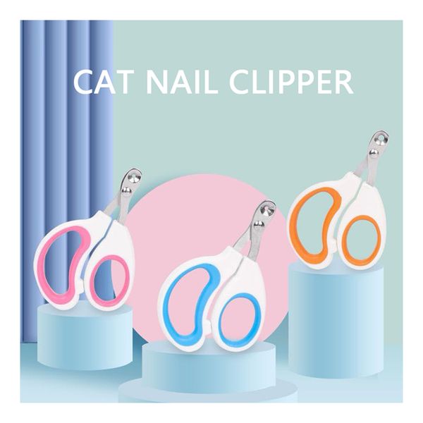 

Professional Pet Nail Clipper Claw Grooming Scissors for Small Dogs Cats Accessories, Orange