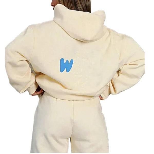 

designer tracksuits women tracksuit set 2piece women hoodie tracksuit polyester streetwear hooded sweatshirt sportswear women designer trackset, W6