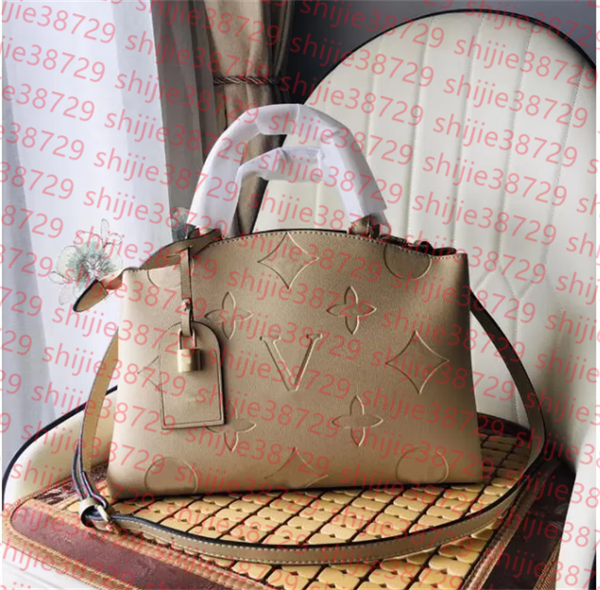 

Luxury totes designer bag womens handbags Onthego tote bag Hot Crossbody flower ladies Casual PVC Genuine Leather purse shoulder bags female Large handbag MM GM, Brown
