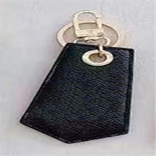 Keychain Designer Tracker Case for AirTag Luxury Leather Key Chain Wireless Bluetooth Tracking Cover Locator Key Fob Car Key Ring Anti-lost Keyring Black Big Flower