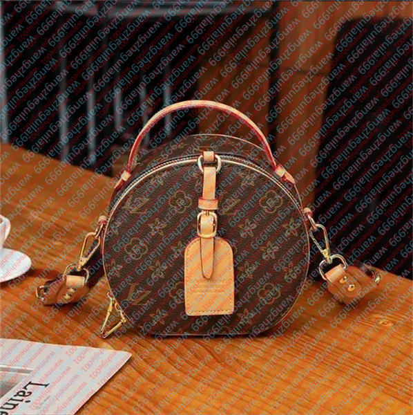 

Fashion Round Bags For Women travel Luxury Handbags Designer Chain Purse socialite Shoulder Bag Crossbody Luxury Classic Flower Shoulder Bag, T24