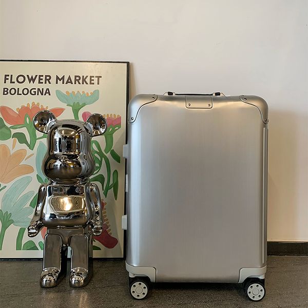 

Luggage case for designer suitcase trolley case universal wheel luggage compartment designer suitcase 3 colors travel bag, V2