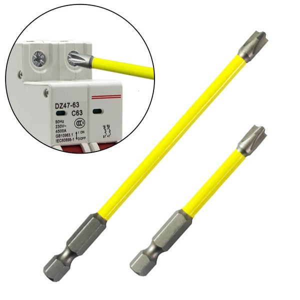 65mm 110mm Magnetic Special Slotted Cross Screwdriver Bit Switch Electrician FPH2 For Socket Hand Tools 250108