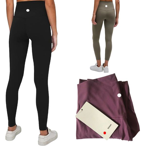 

Athletica Pants Jumpsuits High Waist Align Women Yoga Pants Legging Exercise Fitness Ladies Wear Girls Running Lady Tights Lululinglemonade Training Pant, Pink