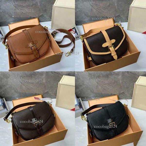 

5A High Edition Imported Leather Topper Daino Soft Mini Shoulder Saumur Saddle Carry Messenger Bag Gemini, A1