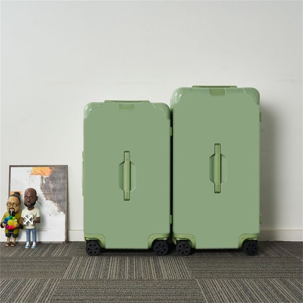 

Fashions Designer boxs Suitcase Designer Luggages Travel Bags Luxury Carry On Luggage With Wheels Front Opening Rolling Password Suitcases, G4