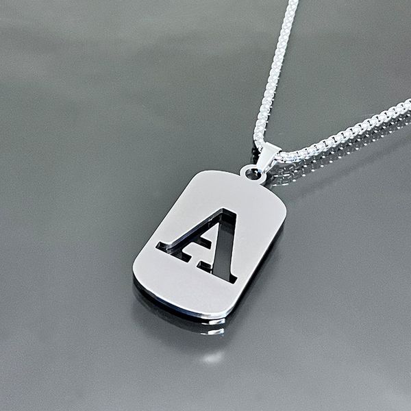 

necklace designer jewelry English letter necklace hollow pendant male and female students couple clothing accessories niche design trendy sweater chain hip hop