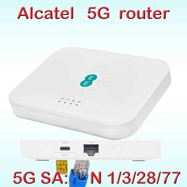 

pocket mobile alcatel ee 5gee wifi QTAD52E wifi6 lan port 5G NR sa 5g Mini router With Sim Card WiFi HotspotXJ250214