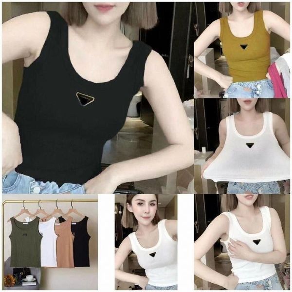 

Tanks Vest Dress Womens Designer Clothes Women Render Tops Croptop Sleeveless Garment Style Tank Top Bustier Quality La Ropamujer Previous, Champagne