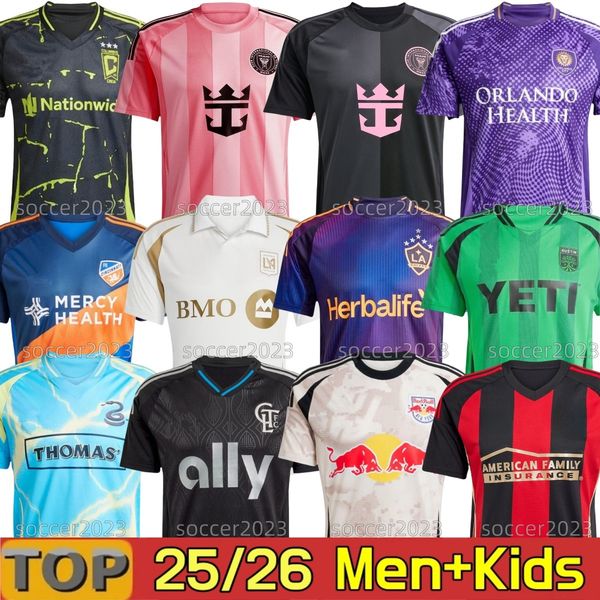

4XL 25/26 Columbus Soccer Jerseys H.LOZANO 2025 2026 LAFC Charlott New York City Portlands Austin kids Kit Columbus Atlant G.MARTINEZ Unit MARTINEZ Football shirts, 2025 new 2