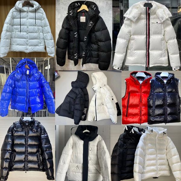 

winter jacket mens jackets designer down coat men puffer vest designer vest men gilet mens gillet Winter Warm Windproof Down Jacket Outerwear Casual Street coats, M2