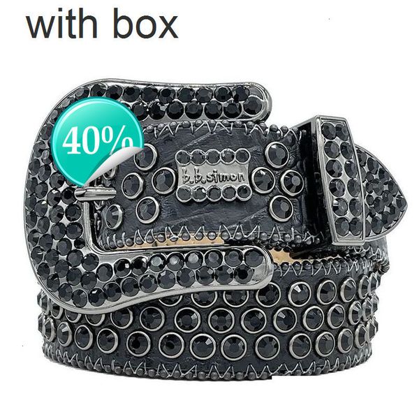 

Belts 2023 Men Women Bb Simon Belt Luxury Designer Retro Needle Buckle 20 Color Crystal Diamond Drop Delivery Fashion Accessories Dhsi5ml, Black