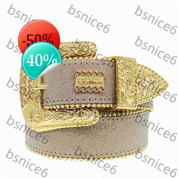 

bb simon belt Designer Bb Belt Simon Belts for Men Women Shiny dia belt on Black Blue white multicolour with bg rhies as gift 98alml, Brown