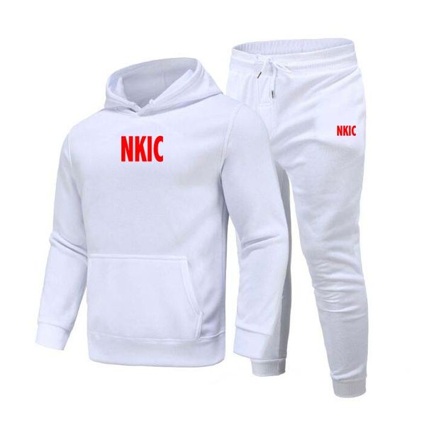 

Fashion Brand Men Hoodie Fitness Gym Clothing Men Running Set Sportswear Jogger Men'S Tracksuit Winter Suit Sports, Beige