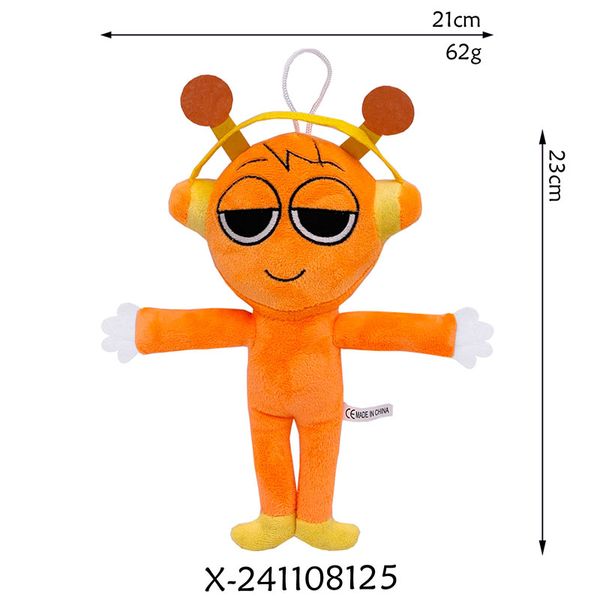 2025 Black Friday Sprunki Plush rhythm box new game peripheral plush toys in stock