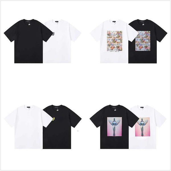

Free shipping Summer Mens Designer Band T Fashion Black Letter Print O-neck Short-sleeve Femme Loose Casual Crop Top 100% Cotton Short Sleeved Tee Shirts, Clothing 8