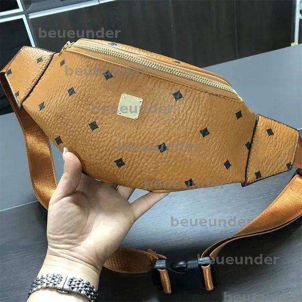 

Designer Men Belt Bag Women Leather Fashion Fanny Pack Unisex Bumbag Letters Purse Luxury Waist Bags BFG25021810, Brown