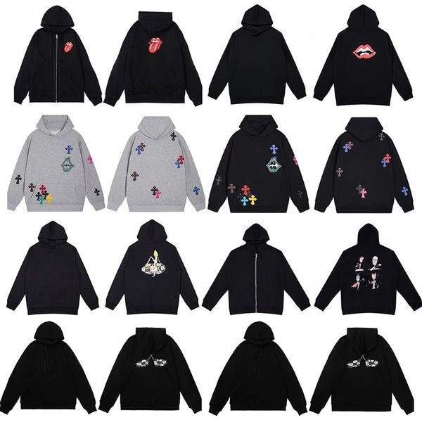 

chrome hoodie ch hoodie mens designer chrome jumper sweatshirt women sweaters jumpers men cotton pullover embroidery letter long sleeve hoody asian size -2xl, Style 11