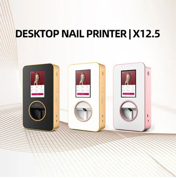 

2025 Yodoor O'2NAILS Intelligent Nail Printer Machine Desktop Nail Art Printing Equipment X12.5 02 nails printer