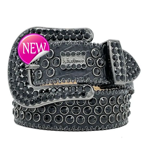 

2024 Designer Belt Men Women Bb Simon Belt Luxury Retro Needle Buckle BeltS 20 Color Crystal diamond B i B iold