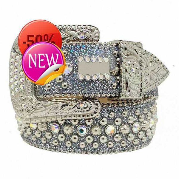 

2022 High quality BB Simon belt luxury diamond inlaid mens and womens belt designer elegant casual hip hop stylelkd, Black