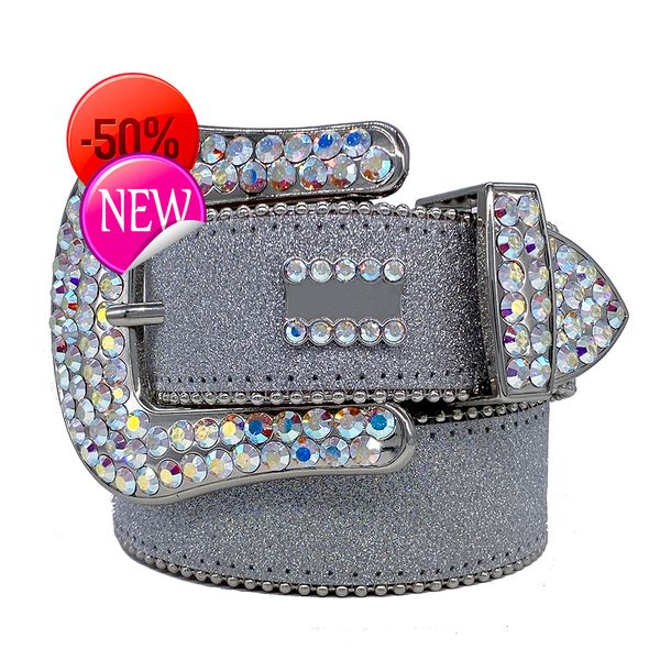 

Designer Bb Simon Belts for Men Women Shiny Dia Belt High quality soft comfortable artificial leather durable Multicolour with Bg Rhieslmld, Brown
