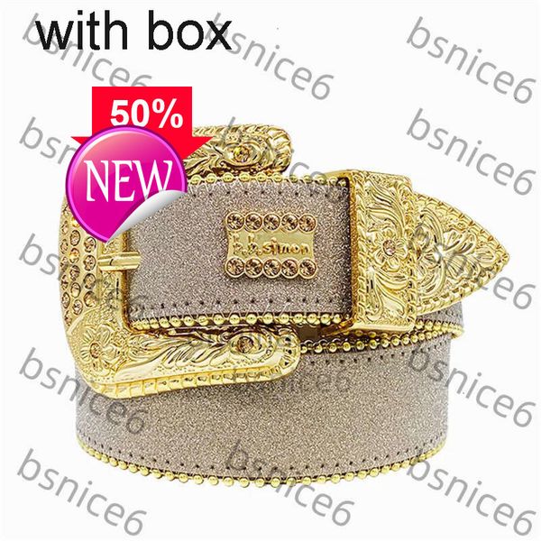 

bb simon belt Designer Bb Belt Simon Belts for Men Women Shiny dia belt on Black Blue white multicolour with bg rhies as gift 98aod
