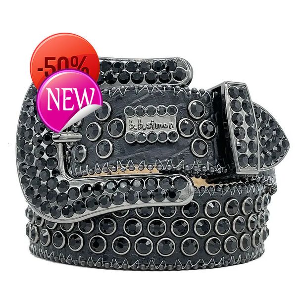 

2024 Designer Belt Men Women Bb Simon Belt Luxury Retro Needle Buckle BeltS 20 Color Crystal diamond B i B ilmld