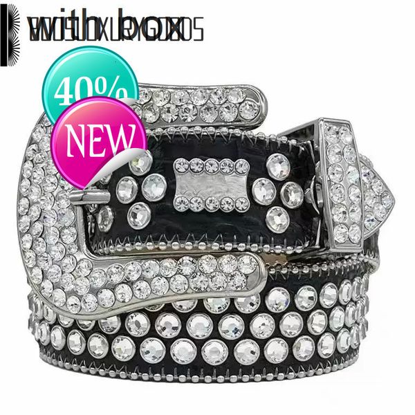 

Bb Belt High quality Women Rhinestone Belt Simon Silver Shiny Diamond Fashion Crystal Ladies Waist Shiny diamond belt Black on Whitemd, With gift box and logo