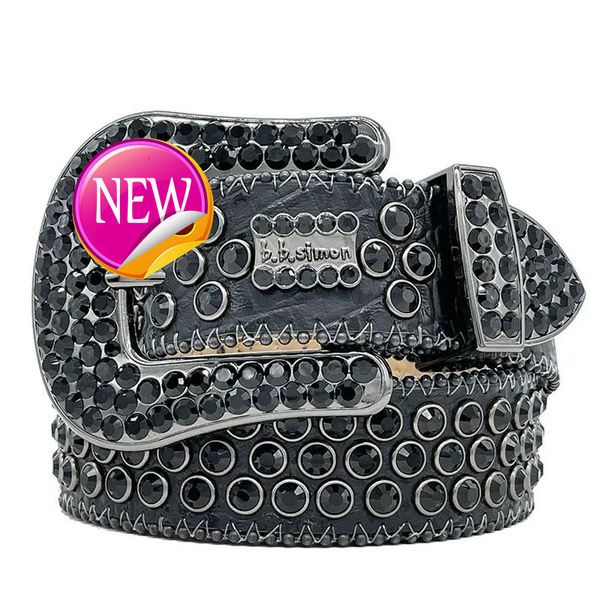 

2024 Designer Belt Men Women Bb Simon Belt Luxury Retro Needle Buckle BeltS 20 Color Crystal diamond B i B ikd