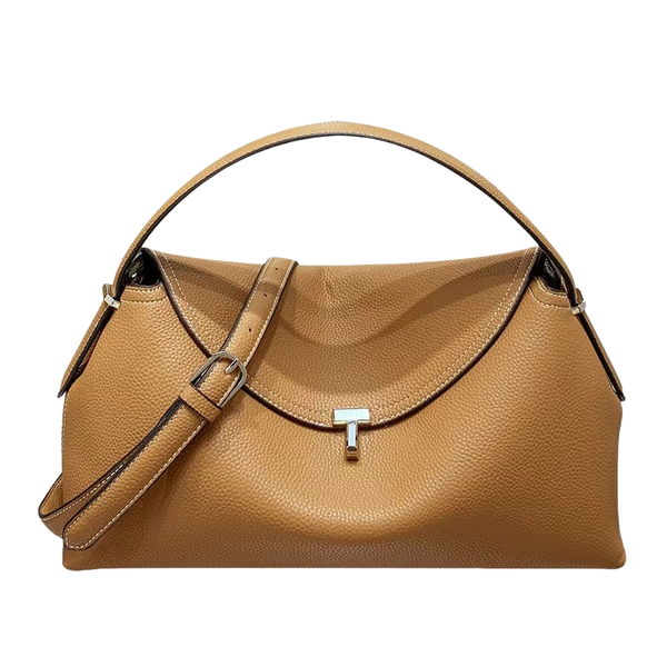 

Bags designer bag women tote bag luxury bag T-lock niche high-end minimalist togo leather flip cover handbag shoulder bag large capacity bag 2025 new pattern dhgate bag, Black
