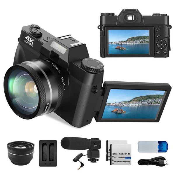Digital Cameras 4k HD WiFi Camcorders Photograph Camera Video Professional 16X Zoom Youtube Sport Live Travel Beginner Z250220