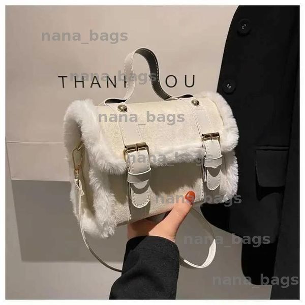 

Winter Women Crossbody/shoulder Bag 2024 New Lamb Plush Velvet Bag Lady Small Square Handbag French Korea Style BFP2411074 PTP0, Pink