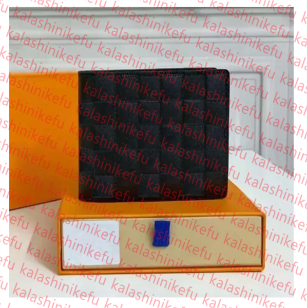 

Designers Paris plaid style High-end Mens Wallet Credit Card Holder Purse Men Wallets Luxury L billfold Handbags Purses With box dust bag, 5#