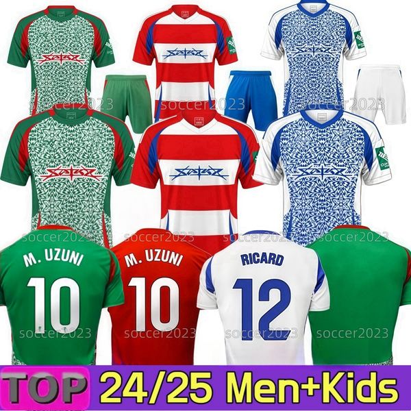 

2024 2025 Granada CF Fourth Soccer Jerseys 24/25 home away third Football Shirt Men Limited Edition Collaboration Saiko WEISSMAN M. UZUNI TSITAISHVILI G.VILLAR DIAO, 24 25 home kids