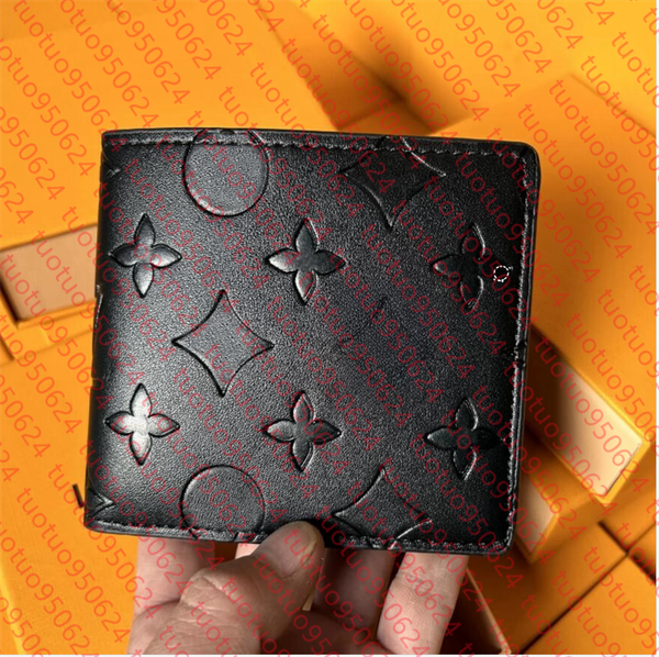 

Designers Men plaid designer purses short wallet Card Holder wallets classic pocket Genuine leather Man Bags, Brown