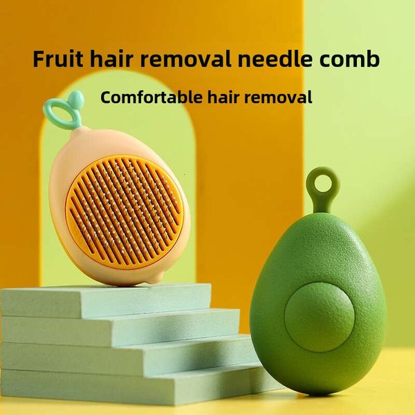 Cat Hair Brush,Cat Brush for Shedding,Soft Silicone Self Cleaning Brush for Short and Long Haired Cats for Grooming and Shedding