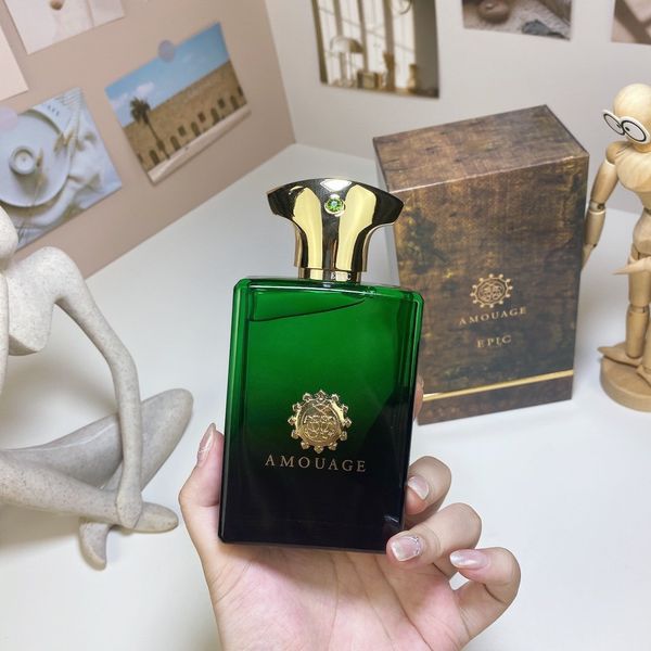 

Amouage Epic Perfume 100ml Cologne for Men with Good Smell Fragrance High Quality Long Lasting Parfum Spray