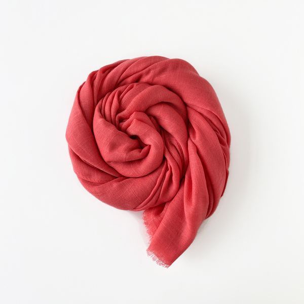 

8024 Spring and summer new European and American solid color thin scarf high-end women's versatile