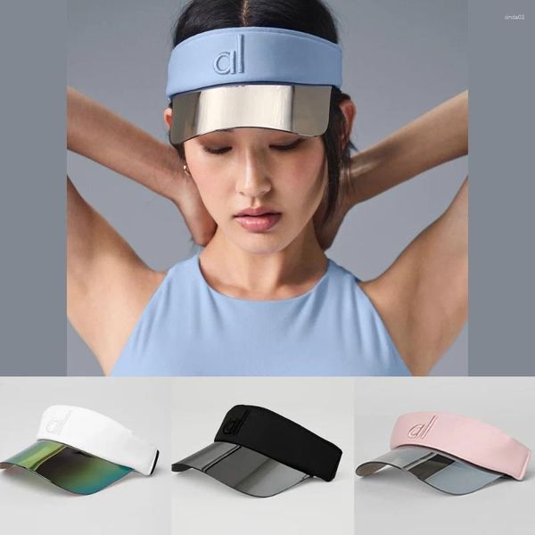 

Ball Caps Yoga Hat Baseball Gradient Extended Sunshade UV Protection Hard Top Shield Empty Sun, Blue