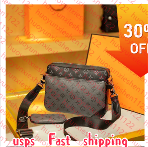 

Luxurys Designers Handbag High-quality versions Shoulder Bags Cross Body Mens Handbags Three Style Work Outdoor Leisure Back Zip Pocket Messenger Bag, 4#