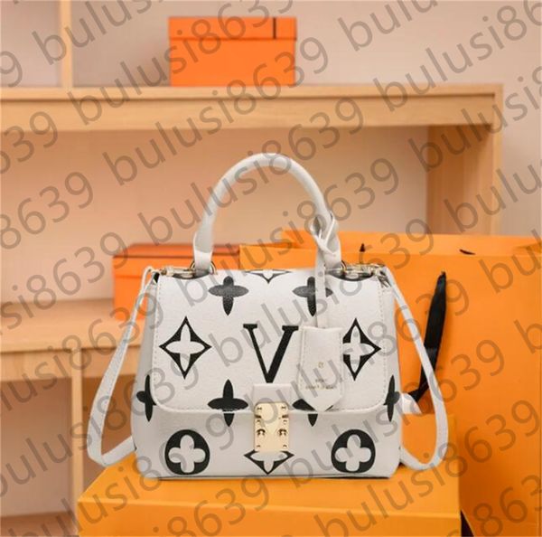 

2025 Tote bag Quality New On The Go Womens Crossbody Shoulder Bag Designer Handbag Mirror Quality Leather Chain Bags Expensive Tote Shopping Bag Travel Bag, White