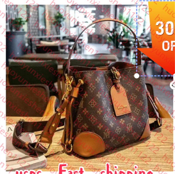 

Brand Luxury Design Vintage Bucket Shoulder Purses Women Fashion Retro Style Shoulder Crossbody Bags Handbag Tote Designers Handbags, 14#