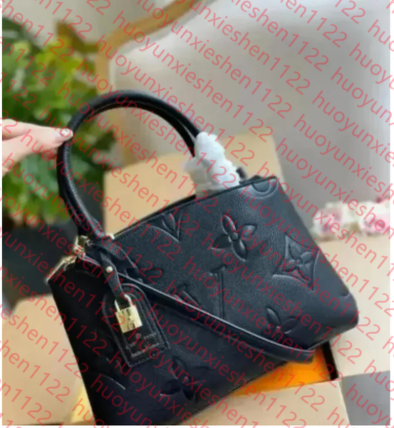 

Fashion Leather Women's Bags PETIE PALAIS Designer Shoulder Handbag Letters Embossed Leather Crossbody Womens Shopping bag Luxury Palace bag Shoulder bags M45811, 6#