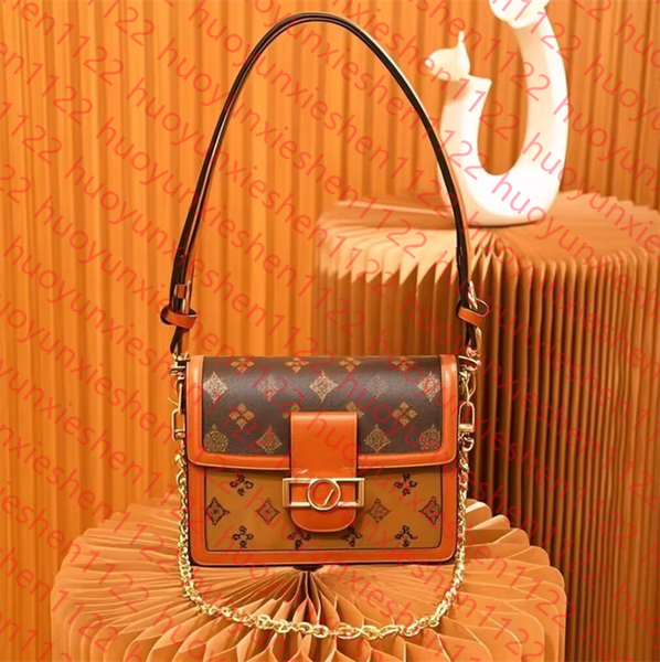 

Luxurys Designers NEONOE Bucket Shoulder Bags flower Handbags Autumn/Winter Soft Leather Bucket Bag Women Shoulder Messenger Bags Fashion, Brown