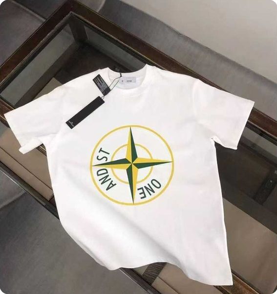 

Mens Designer T Shirt Street Style Oversize Printed T-Shirt 100% Cotton Luxury Womens Tee Mens Top Luxury Designer T-Shirt Plus Size S, Ivory