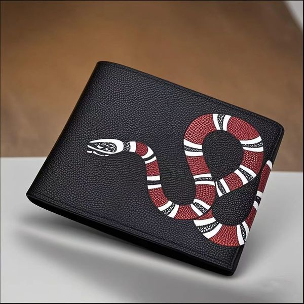 

High quality wallet holder Recto Verso Designer Wallet Fashion Men's Organizer Wallet Designer Men's Bag Italian classic plaid purse, 14*