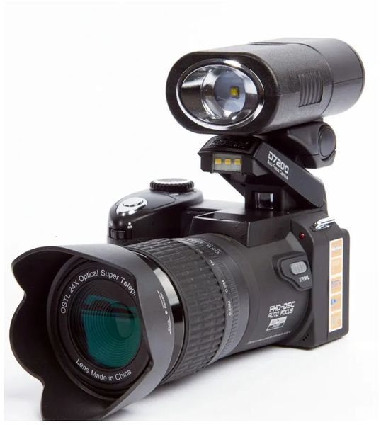 

2025 Digital Cameras 24X LED Optical Zoom Professional Po Camera For Pography Wide Angle Telepo Lens Recorder Knit Auto Focus Camcorder 23